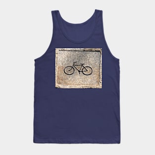 Bicycle in Stone Tank Top